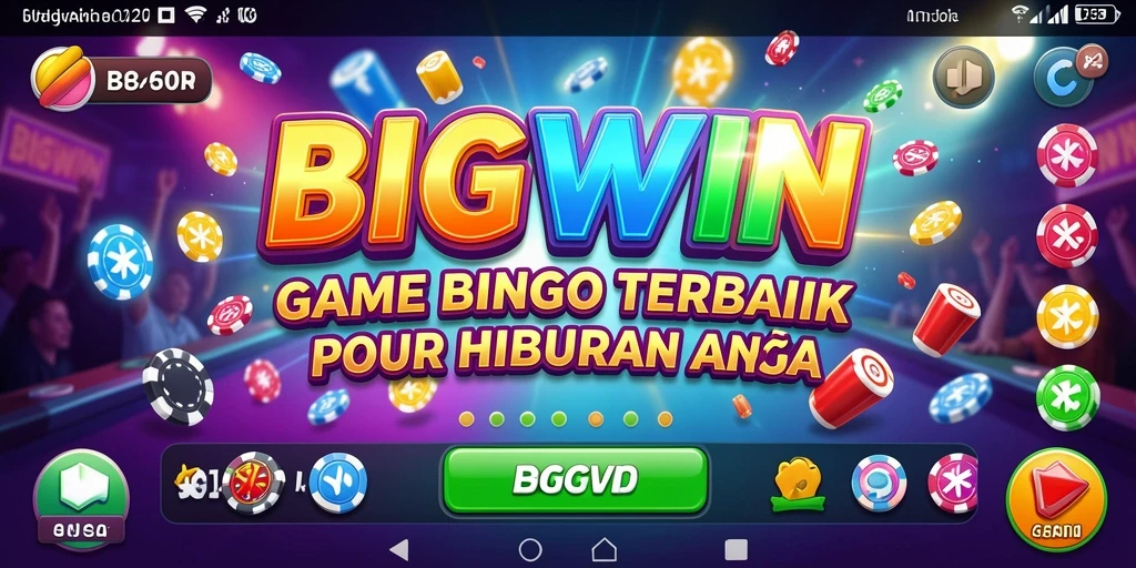 Screenshot dari gameplay BIGWIN yang menunjukkan keseruan bermain Bingo.
