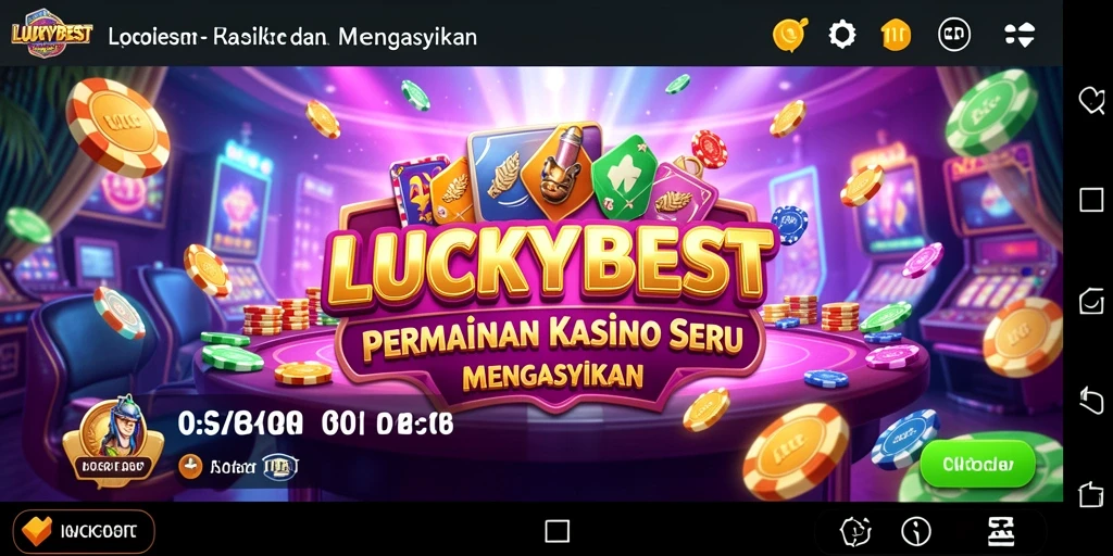 Screenshot utama LUCKYBEST menampilkan gameplay mengasyikkan dari permainan Kasino.