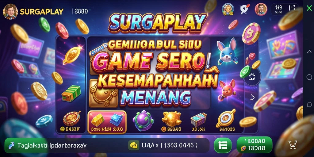 Tampilan gameplay menarik dari SURGAPLAY yang menghadirkan slot seru.